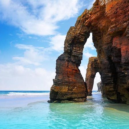 Apartamento Playa Catedrales Con Terraza Barreiros Exteriér fotografie